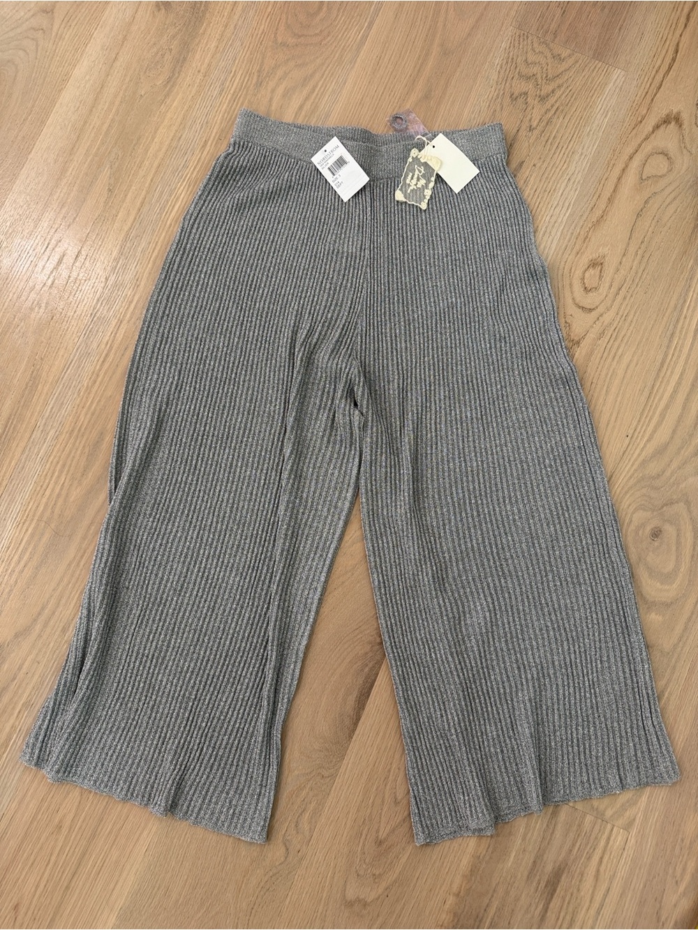 Mes Demoiselles Paris Metallic Gray pants